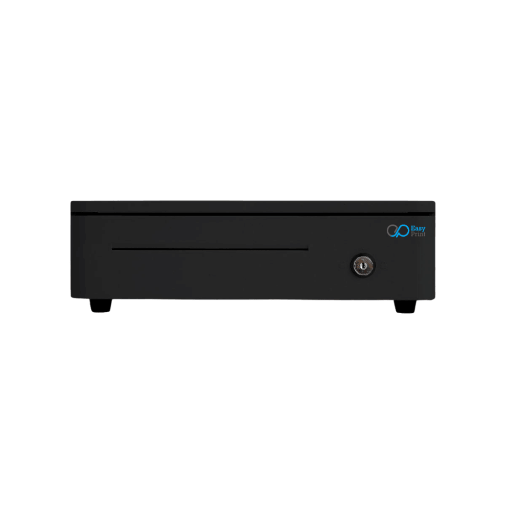ลิ้นชักเก็บเงิน EASYPRINT รุ่น CD-330 สีดำ 4 ช่องธนบัตรขนาดใหญ่ 4 ช่องเหรียญ RJ11 12/24V_0